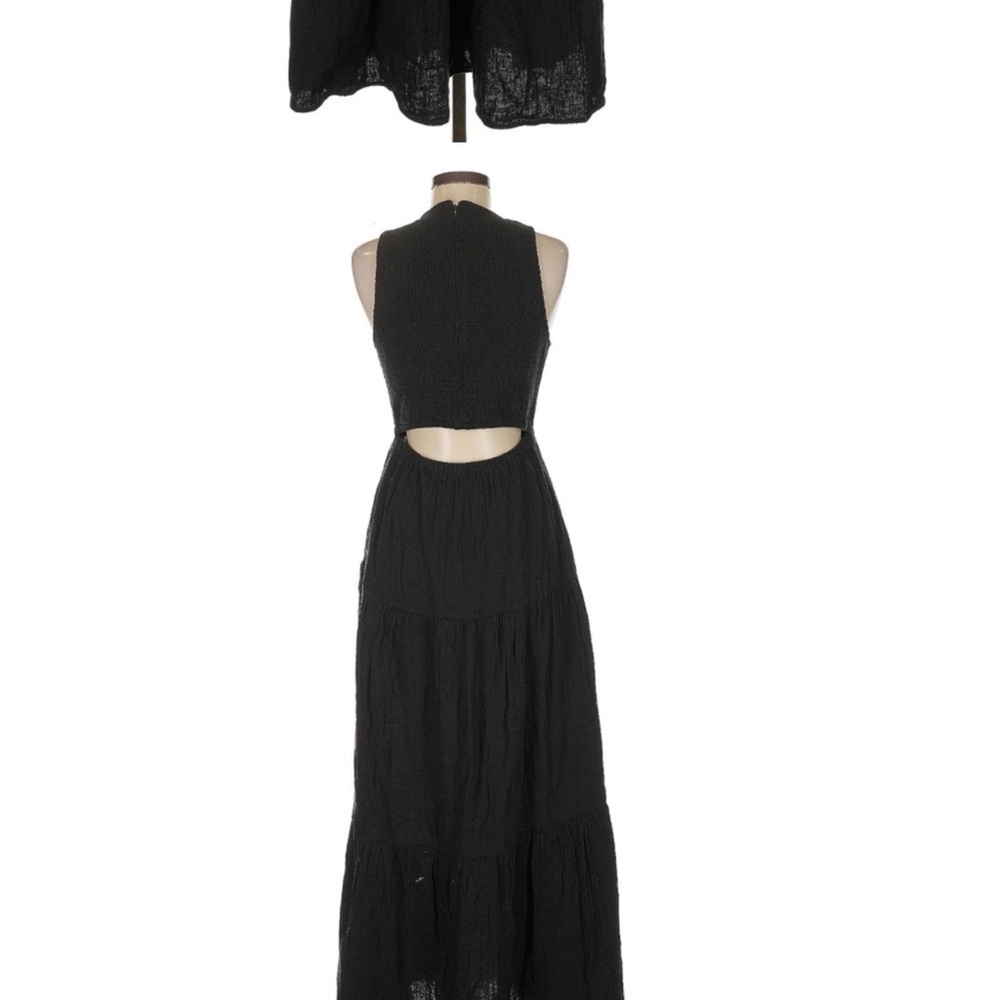 ME+EM Black Sleeveless Maxi Dress - Picture 2 of 5